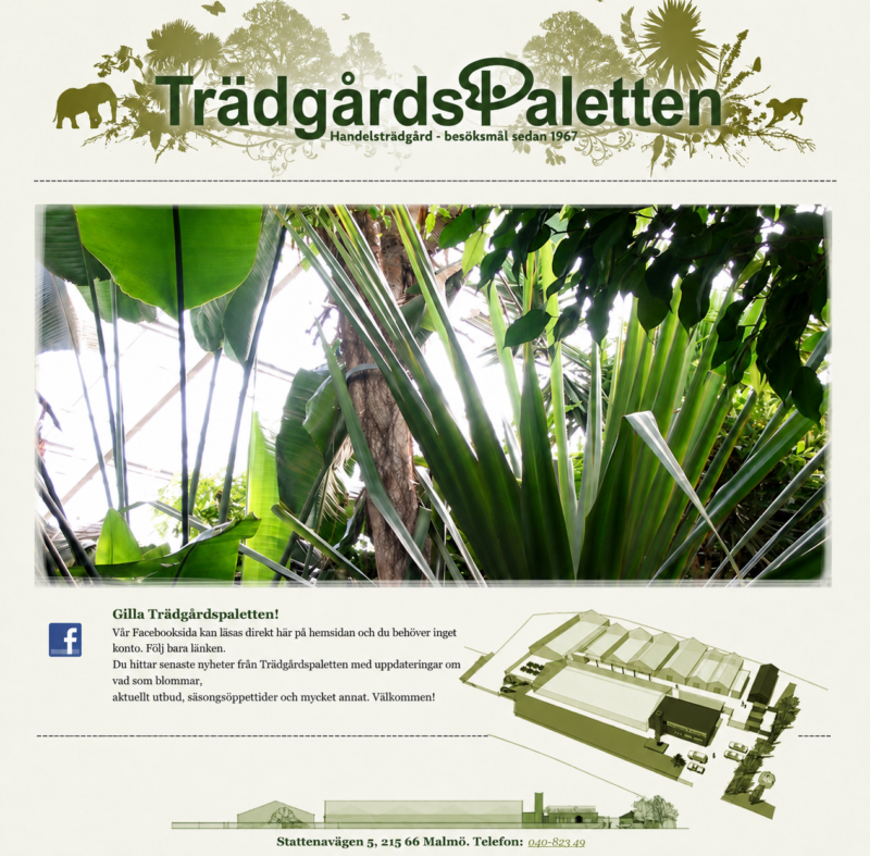 Trädgårdspaletten